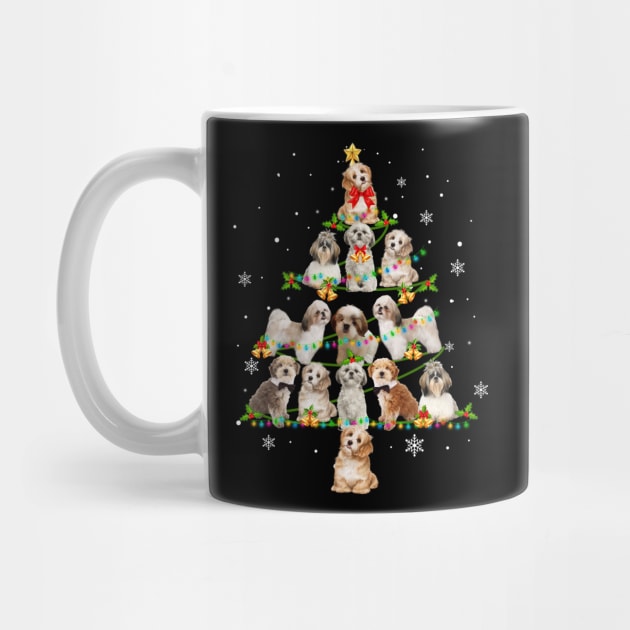 Cute Shih Tzu Christmas Tree Xmas Gift by Simpsonfft